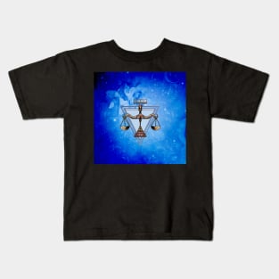 Zodiac sign libra Kids T-Shirt